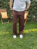 Kahverengi  Baggy Kalıp Eşofman